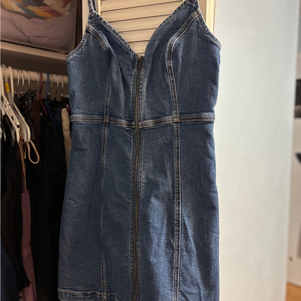 American Eagle Outfitters Denim Mini Dress
